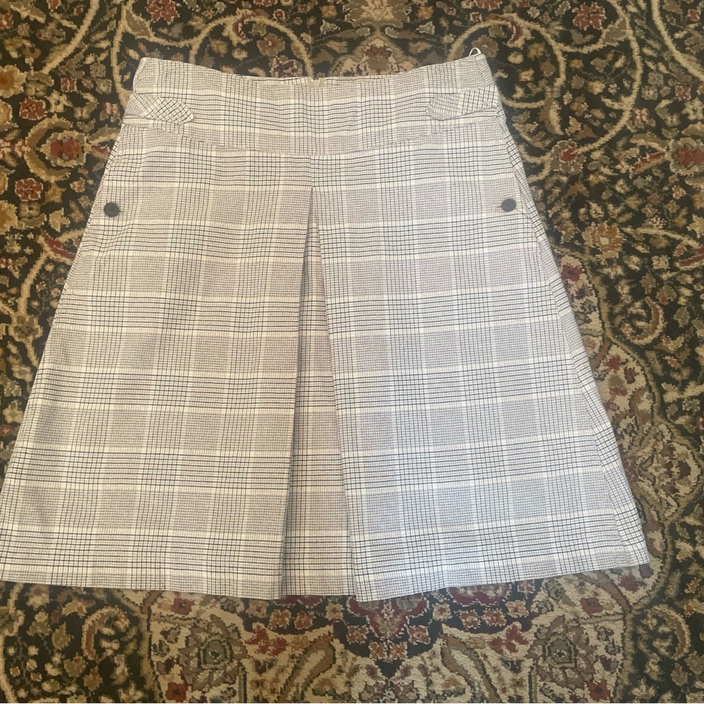 MNG by Mango plaid skirt, Size 8